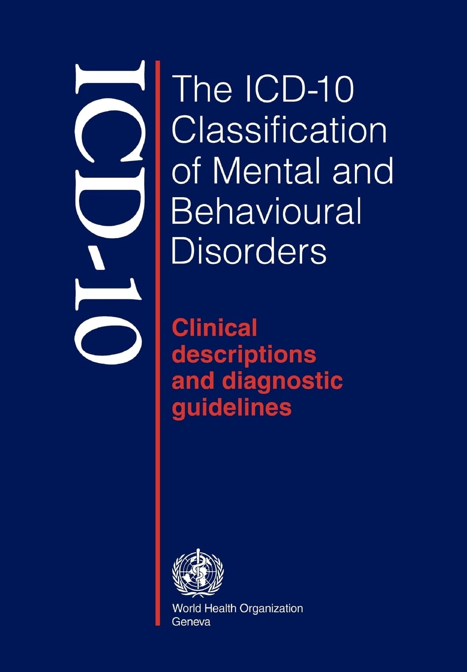 Algopix Similar Product 2 - The ICD10 Classification of Mental and