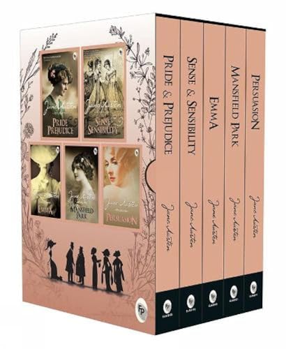 Algopix Similar Product 14 - Greatest Works of Jane Austen Set of 5