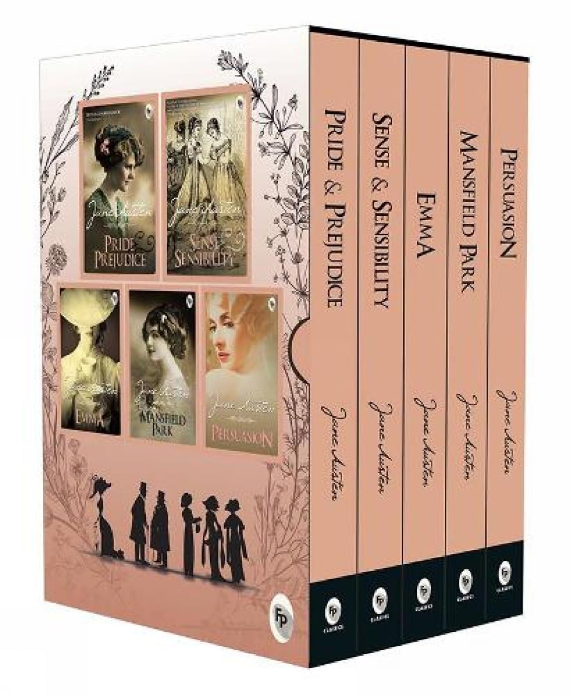 Algopix Similar Product 8 - Greatest Works of Jane Austen Set of 5