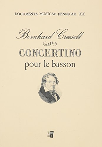 Algopix Similar Product 18 - Concertino pour le basson Bassoon with
