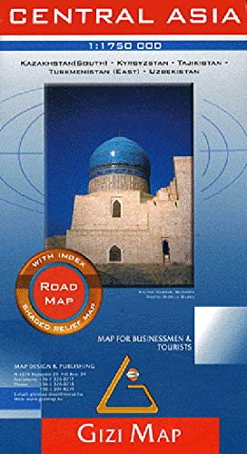 Algopix Similar Product 2 - Central Asia Road Map  Southern