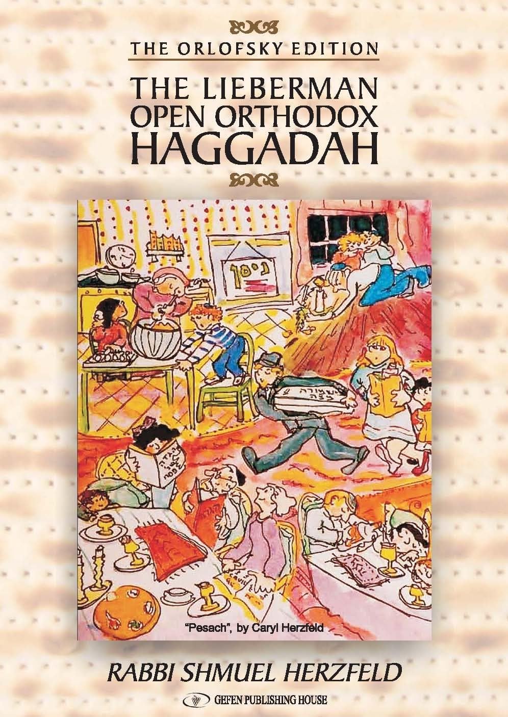 Algopix Similar Product 9 - The Lieberman Open Orthodox Haggadah