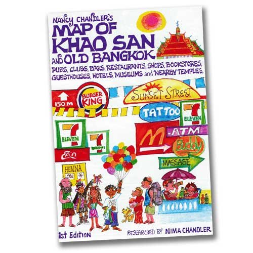Algopix Similar Product 11 - Nancy Chandlers Map of Khao San and