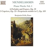 Algopix Similar Product 7 - Mendelssihn Piano Works 1 6 Preludes