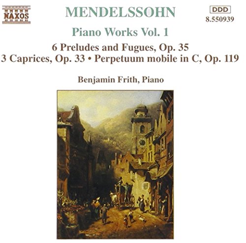 Algopix Similar Product 10 - Mendelssihn Piano Works 1 6 Preludes