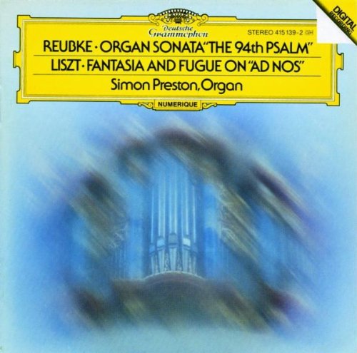 Algopix Similar Product 2 - Reubke Organ Sonata The 94th Psalm 