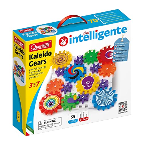 Algopix Similar Product 14 - Quercetti Kaleido Gears  55 Piece