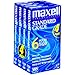 Algopix Similar Product 19 - Maxell STD-T-120 4 Pack VHS Tapes