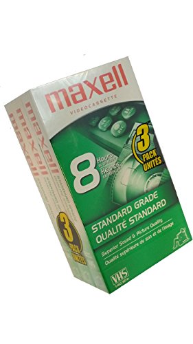 Algopix Similar Product 17 - Maxell 213030 VHS T160 Standard Grade 
