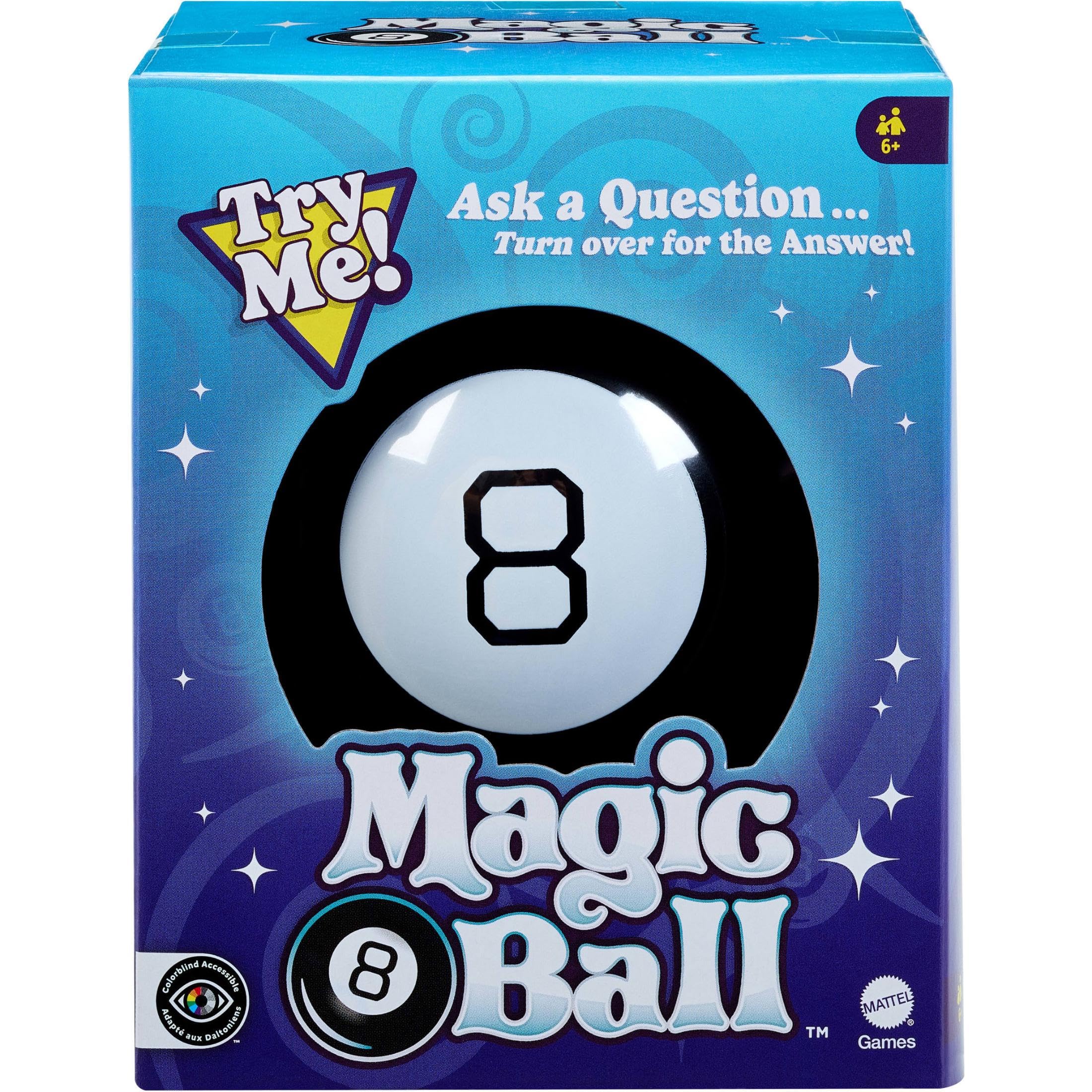 Algopix Similar Product 12 - Mattel Games Magic 8 Ball Toys and