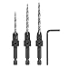 Algopix Similar Product 4 - DEWALT Countersink Drill Bit Set 6