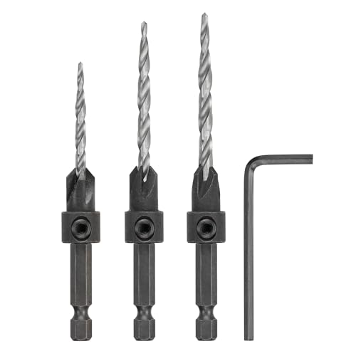 Algopix Similar Product 4 - DEWALT Countersink Drill Bit Set 6
