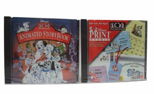 Algopix Similar Product 6 - 101 Dalmatians Animated Storybook Print