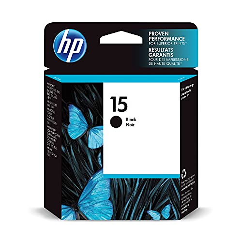 Algopix Similar Product 11 - Original HP 15 Black Ink Cartridge 