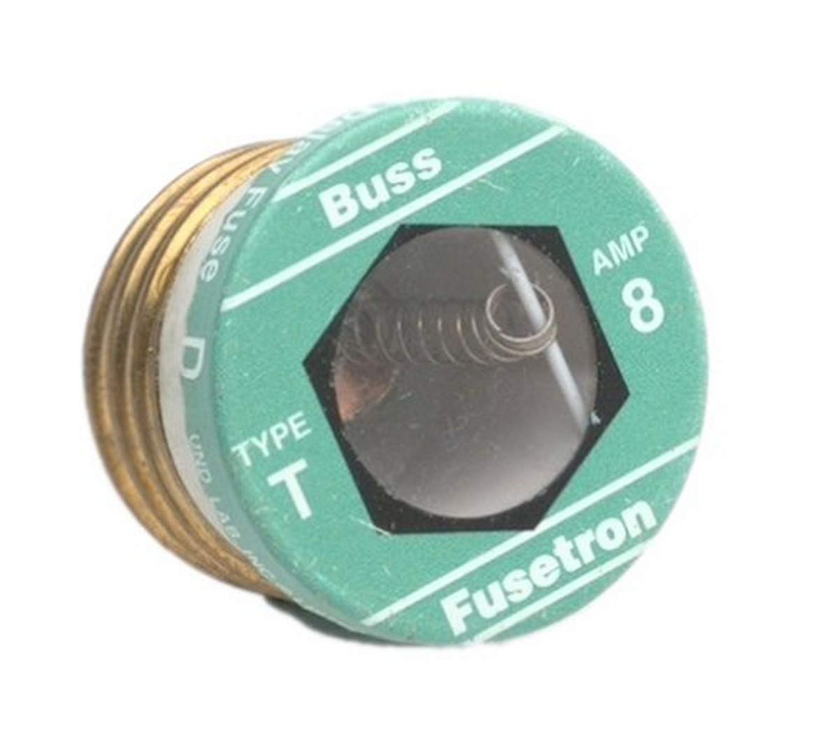Algopix Similar Product 12 - Cooper Bussmann BP/T-8 Plug Fuse Type T