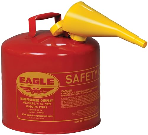 Algopix Similar Product 19 - Eagle 5 Gallon Type I Red Safety Gas