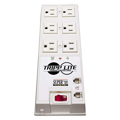 Algopix Similar Product 10 - Tripp Lite 6 Outlet Surge Protector