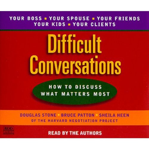 Algopix Similar Product 7 - Difficult Conversations How to Discuss