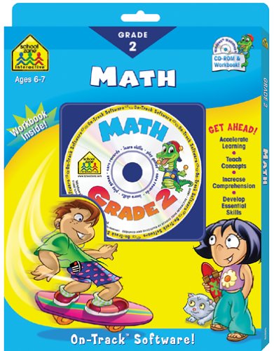 Algopix Similar Product 4 - Math: Grade 2 (ages 6-7) with Workbook