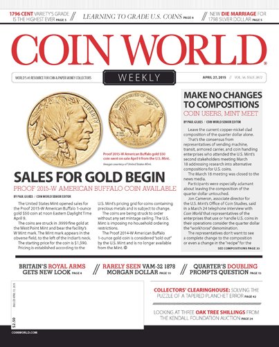 Algopix Similar Product 9 - Coin World : Weekly News Resource