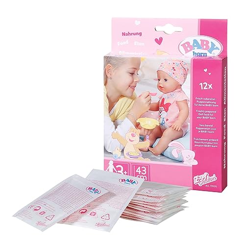Algopix Similar Product 13 - BABY born Food Sachets for Doll  Easy
