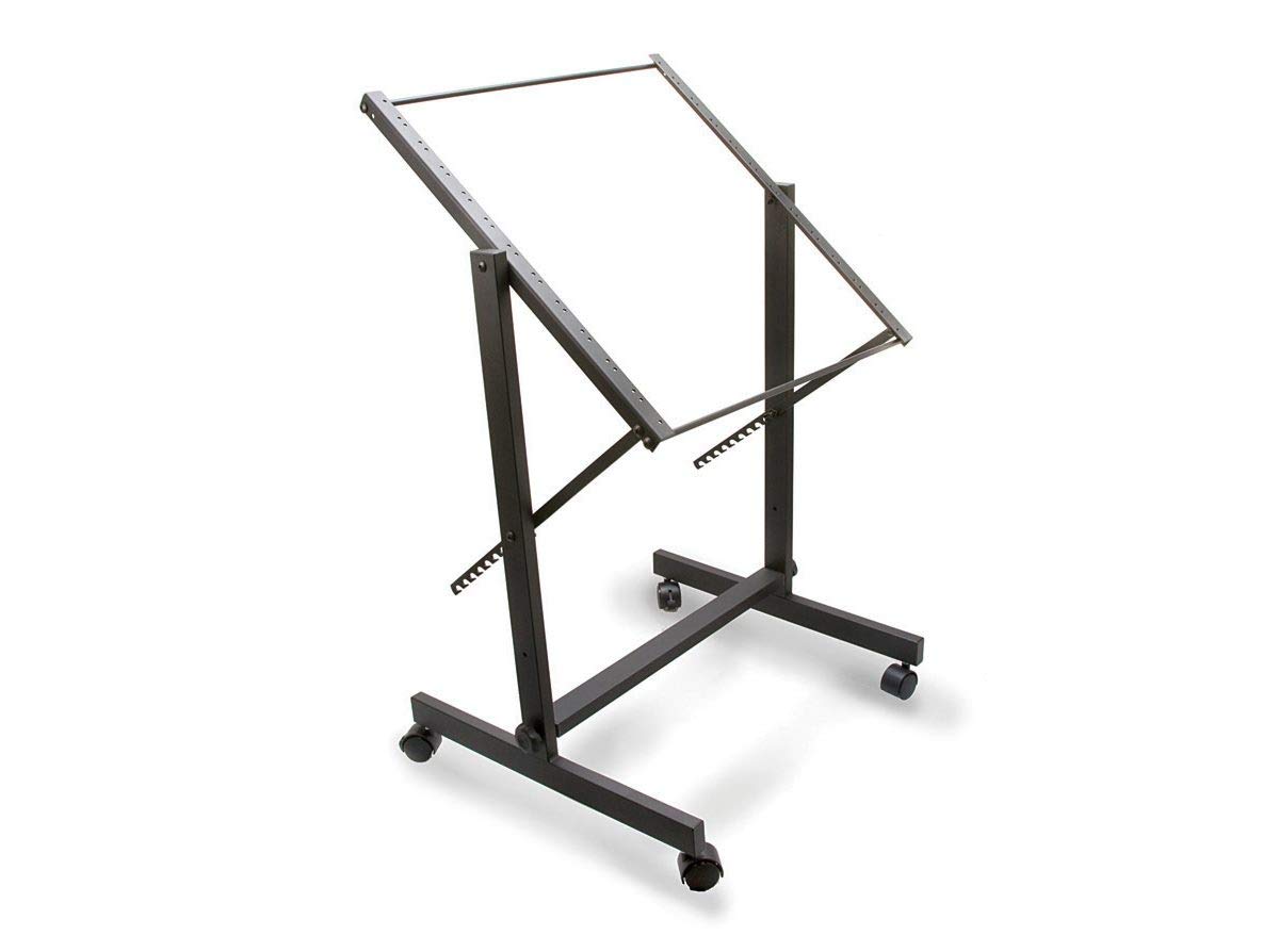 Algopix Similar Product 17 - HOSA 11space Rolling Studio Rack with