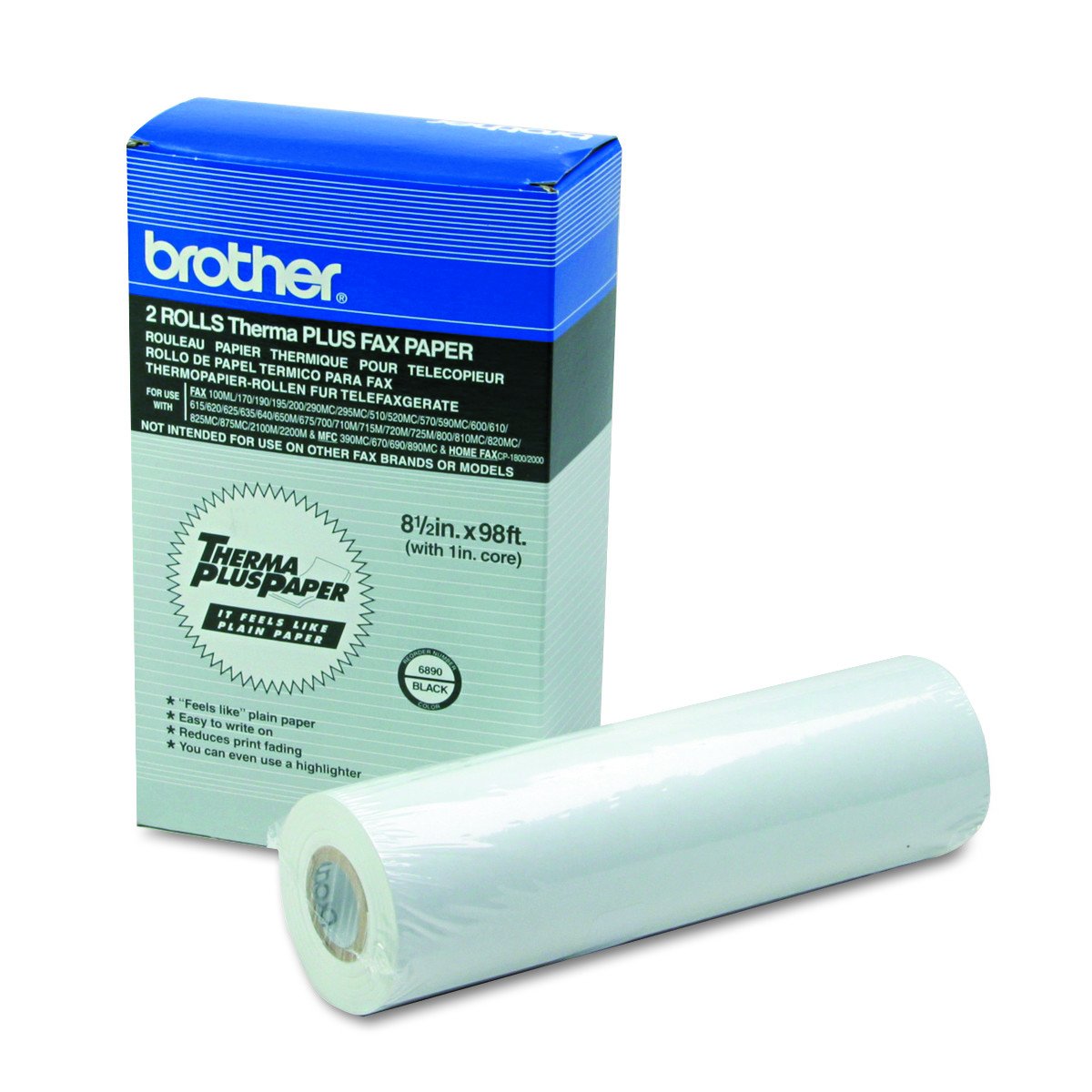 Algopix Similar Product 8 - 85in X 98ft 2rolls Thermal Plus Fax