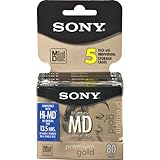 Algopix Similar Product 19 - Sony 5MDW80PL 80 Minute MiniDisc MD