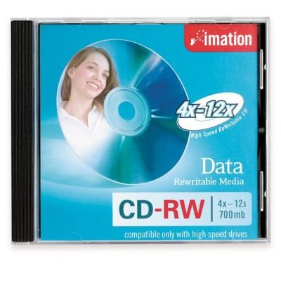Algopix Similar Product 7 - Imation CDRW HS Neon 4X  10X 1Pack