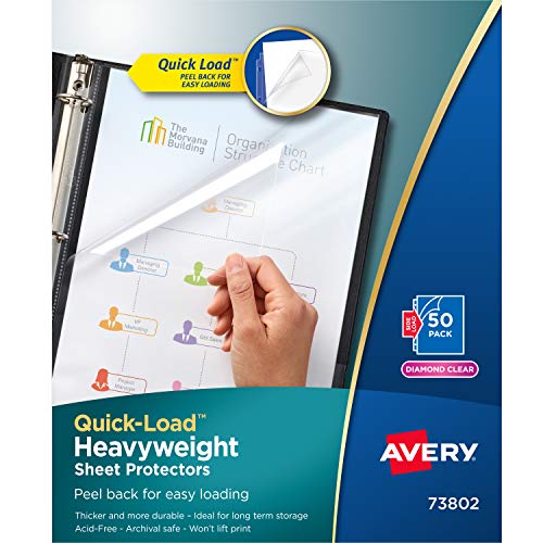 Algopix Similar Product 11 - Avery Diamond Clear Quick Load Sheet