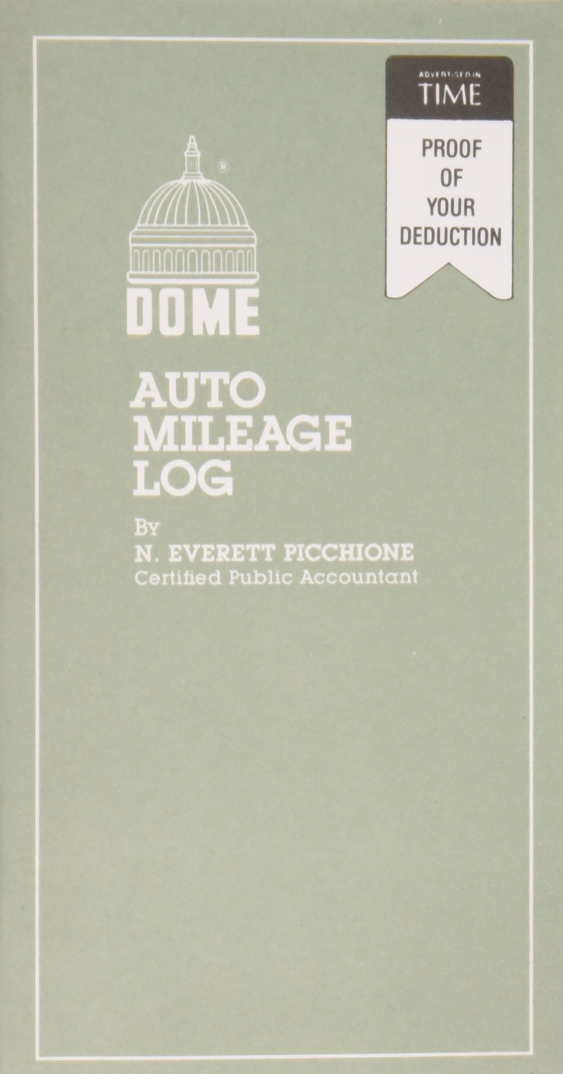 Algopix Similar Product 20 - DomeR Auto Mileage Log Card Stock