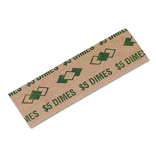 Algopix Similar Product 12 - PM Company Coin Wraps Dimes 5Wrap