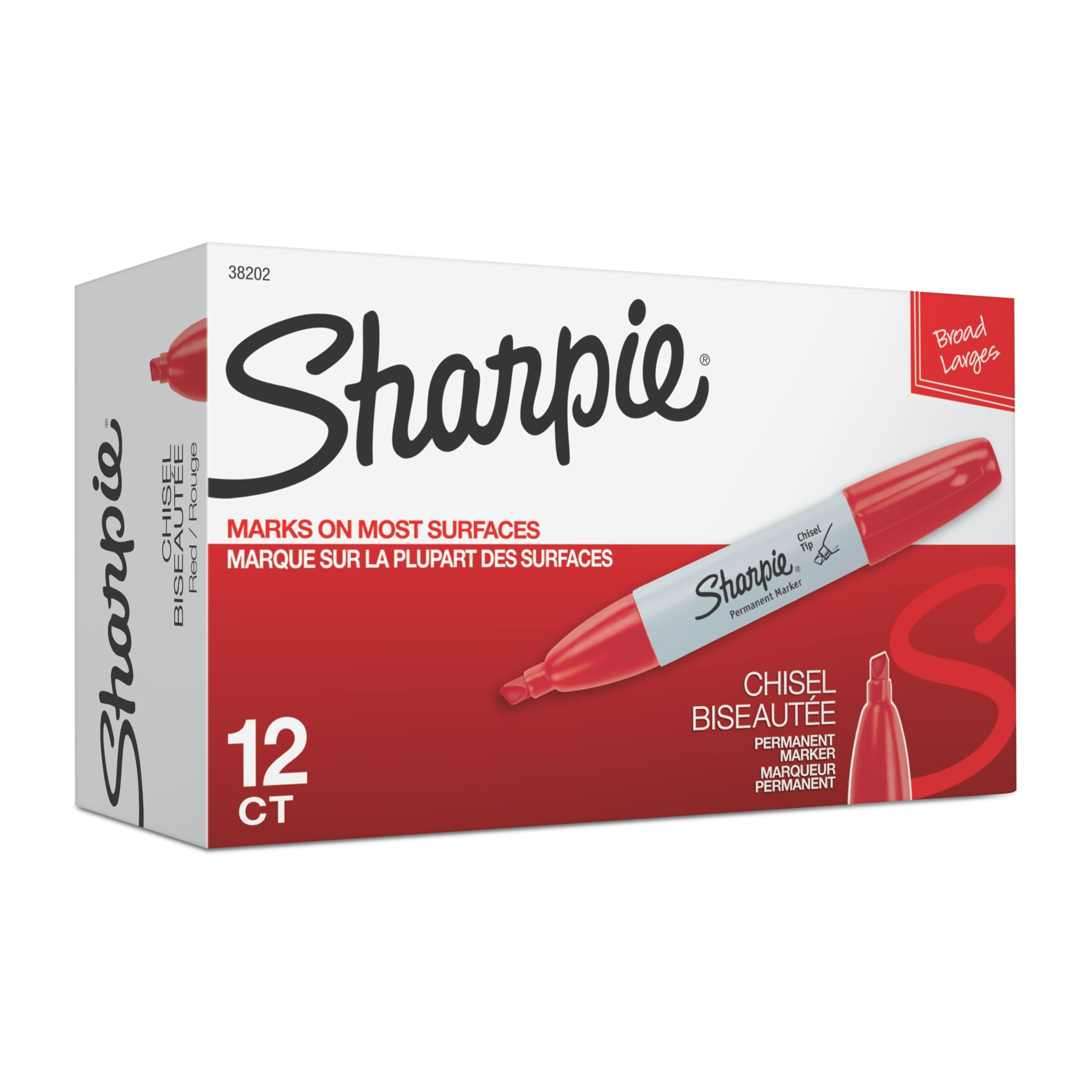 Algopix Similar Product 1 - Sharpie Permanent Markers Chisel Tip