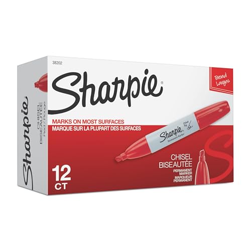 Algopix Similar Product 8 - Sharpie Permanent Markers Chisel Tip