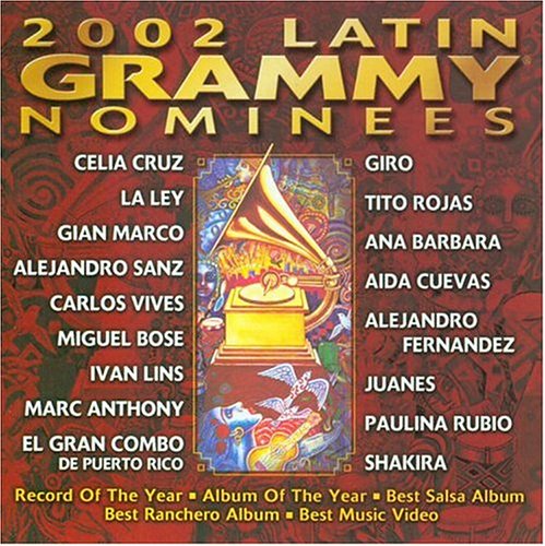 Algopix Similar Product 15 - 2002 Latin Grammy Nominees