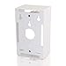 Algopix Similar Product 8 - C2G 03839 Single Gang Wall Box, White