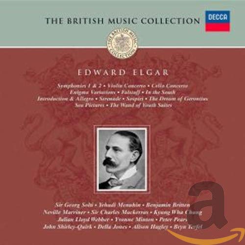 Algopix Similar Product 16 - Elgar Orchestral Works The British