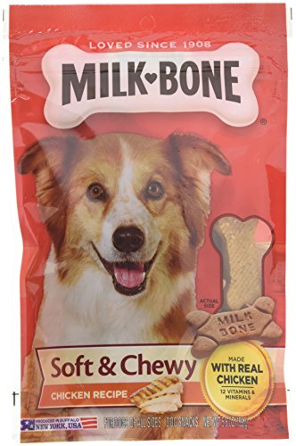 Algopix Similar Product 11 - MilkBone Chewy Dog Treats Chicken