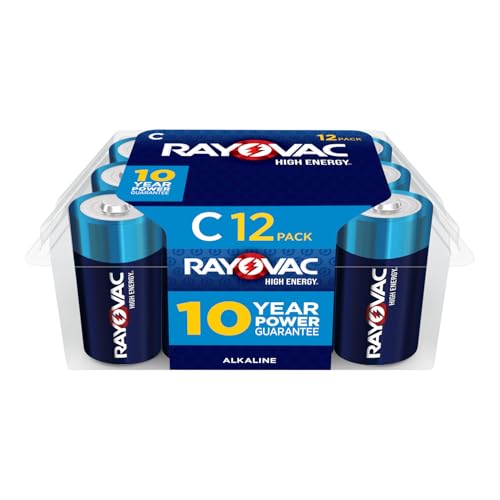 Algopix Similar Product 5 - Rayovac C Batteries C Cell Battery 12