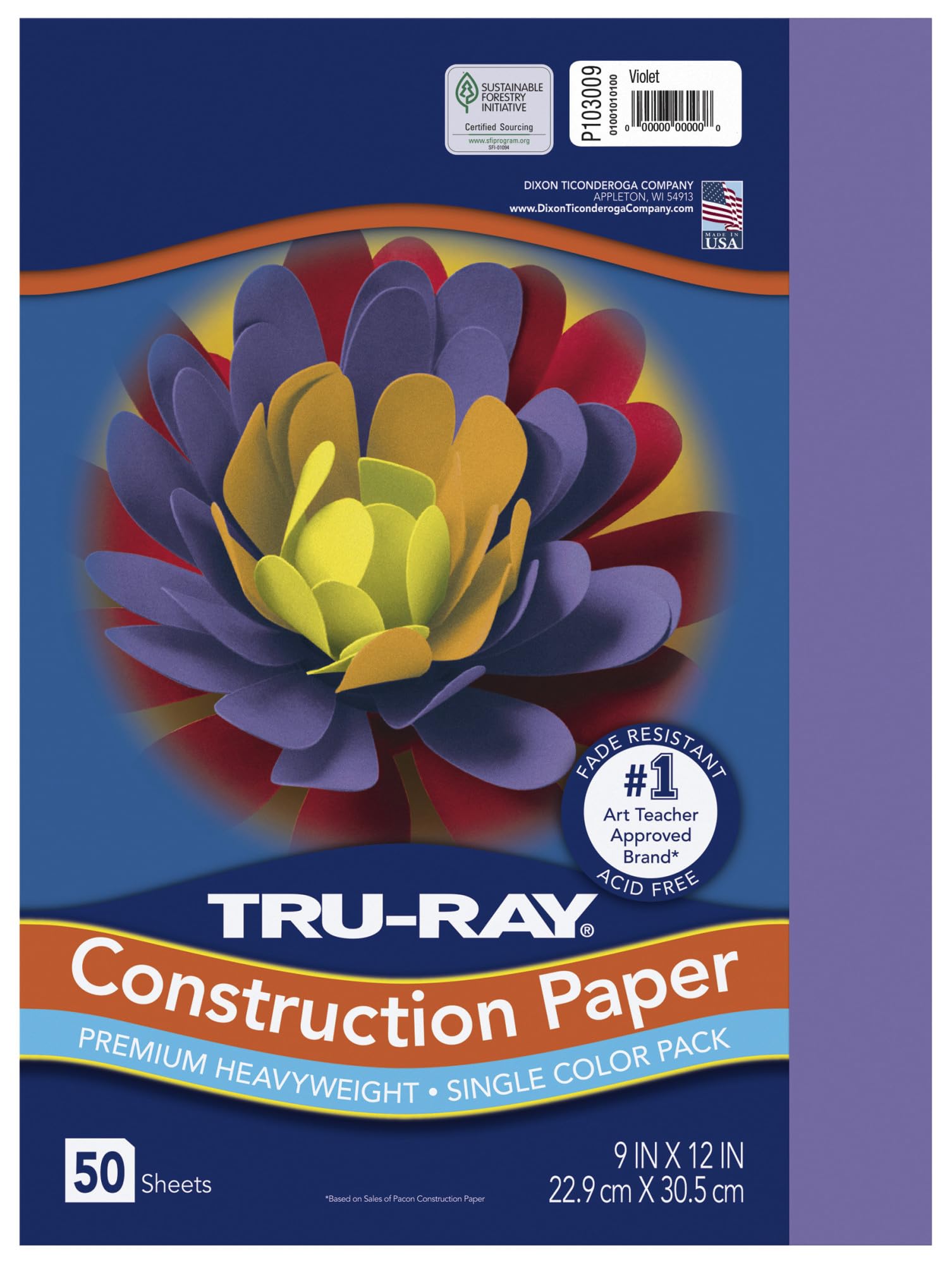 Algopix Similar Product 7 - Pacon TruRay Heavyweight Construction