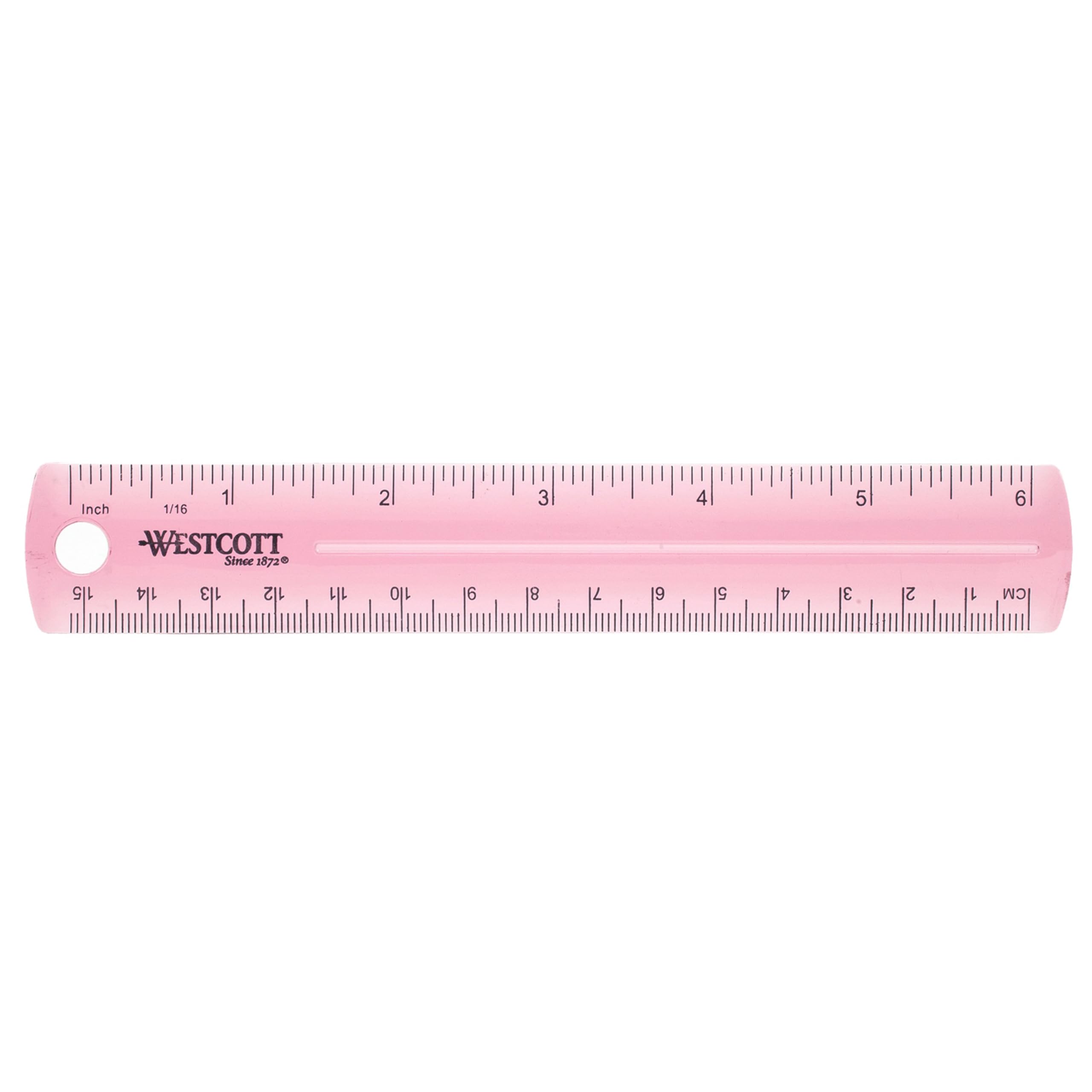 Algopix Similar Product 8 - Westcott Plastic Ruler, 6-Inch, (00412)