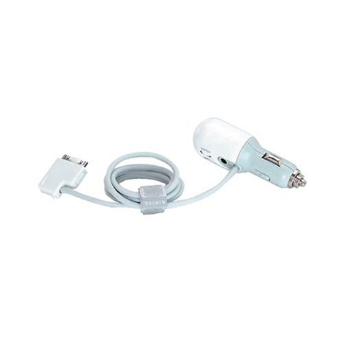 Algopix Similar Product 14 - Belkin Auto Charger for iPod (White)