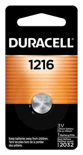 Algopix Similar Product 5 - Duracell CR1216 3V Lithium Battery 1