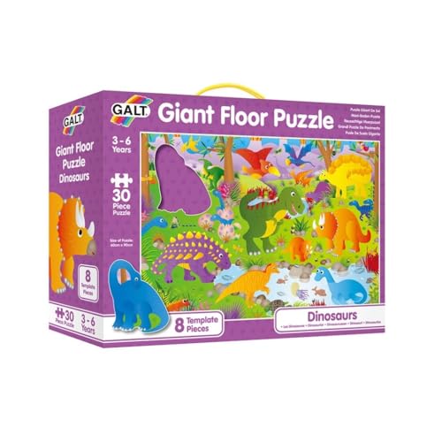 Algopix Similar Product 4 - Galt Giant 36" Floor Puzzle - Dinosaurs