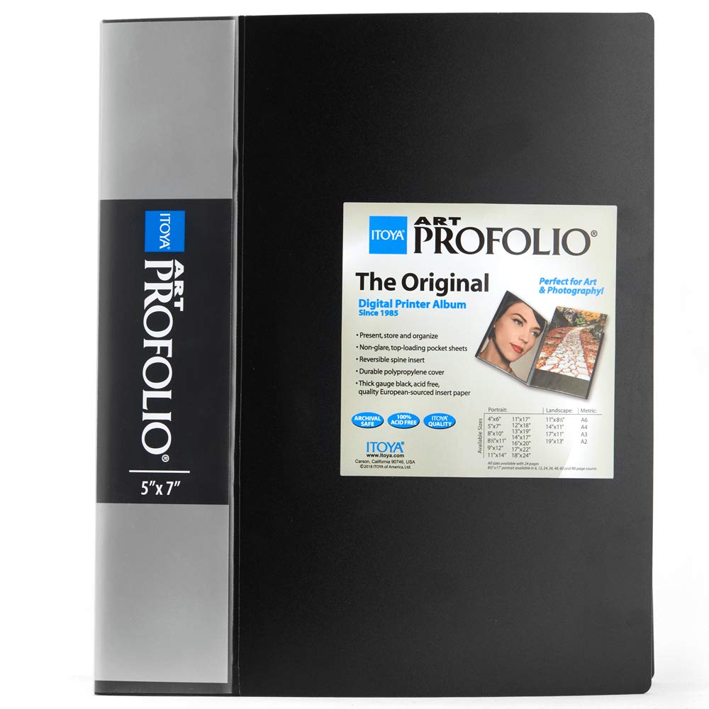 Algopix Similar Product 2 - Itoya Art Profolio Portfolio 5 x 7
