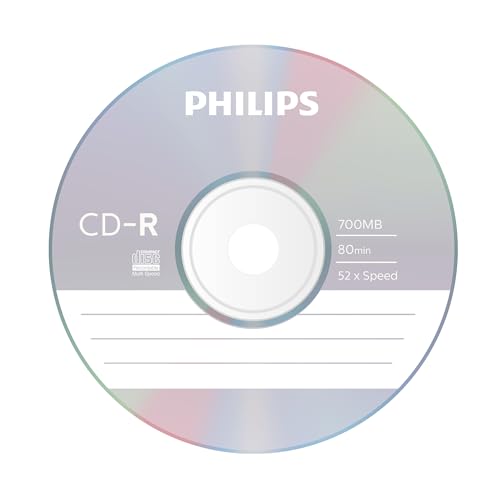 Algopix Similar Product 7 - Philips CDR 80 Minute 52x Speed 