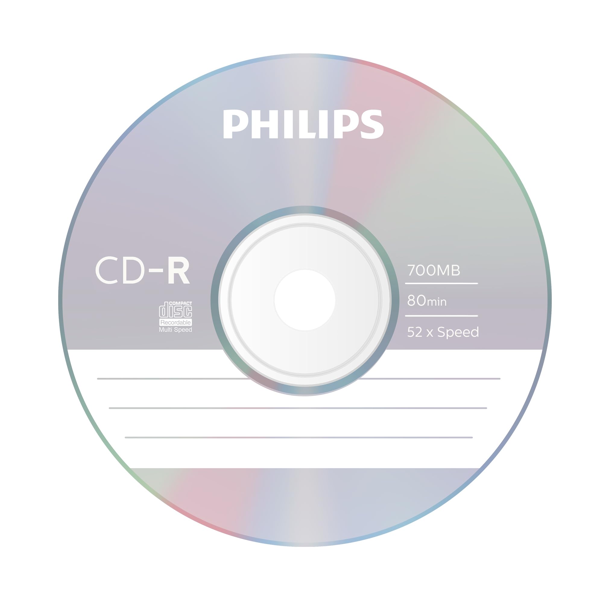Algopix Similar Product 6 - Philips CDR 80 Minute 52x Speed 