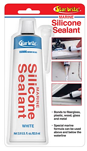 Algopix Similar Product 2 - STAR BRITE Silicone Sealant White 28