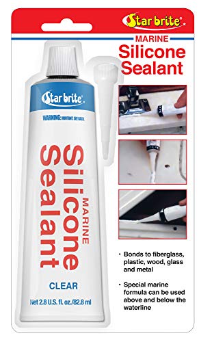 Algopix Similar Product 18 - STAR BRITE Silicone Sealant Clear 28