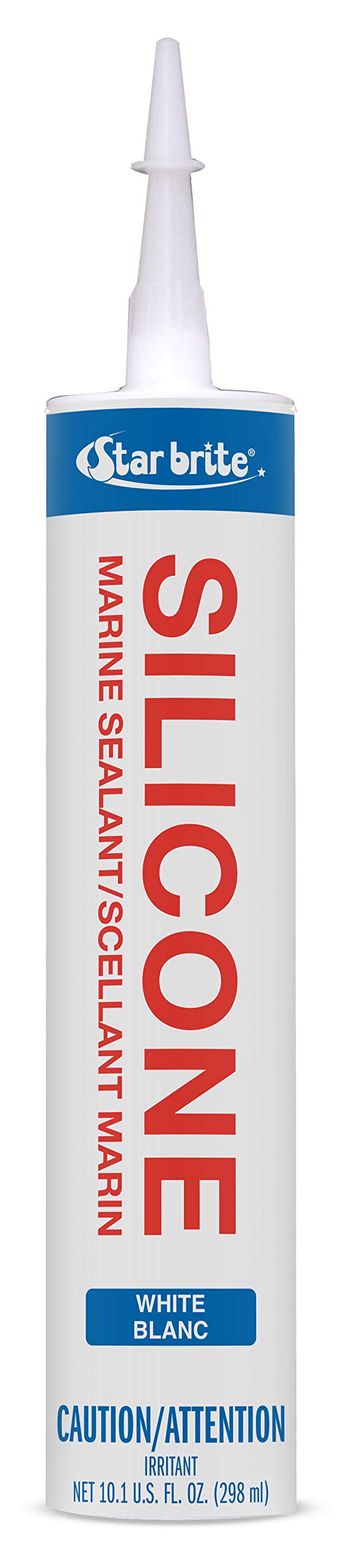 Algopix Similar Product 16 - STAR BRITE Silicone Sealant White 103